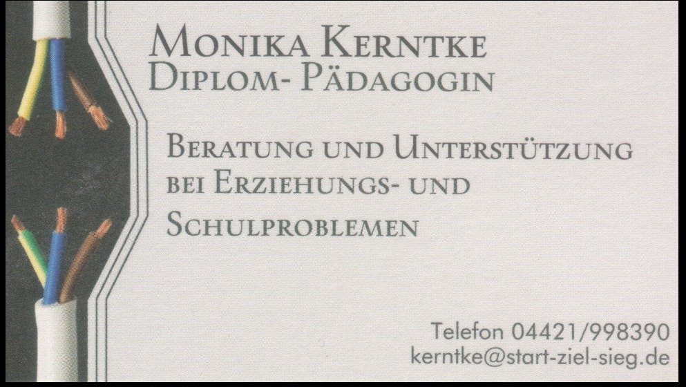 Monika Kerntke kann helfen